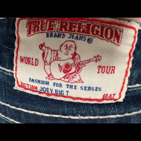 True Religion JoeyBigT beautiful jean! low waist snug fit & comfy stretch fabric - Picture 3 of 4